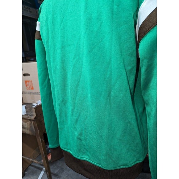 Vintage American Eagle Medium Sportswear Green Zip Up Track Jacket Y2K - Picture 7 of 10
